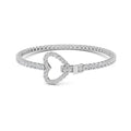 Round Shaped Lab Grown Diamond Bracelet
