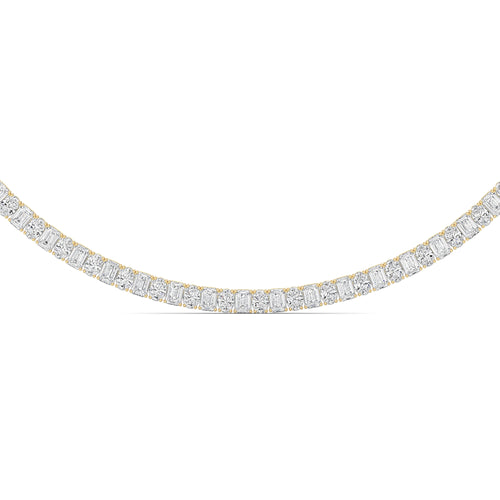 Emerald Lab Grown Diamond (F/VS ) Necklace