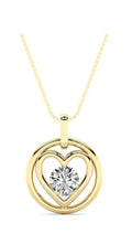Round Shaped Lab Grown Diamond Necklace
