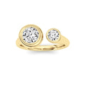 Round Shaped Lab Grown Diamond Ring