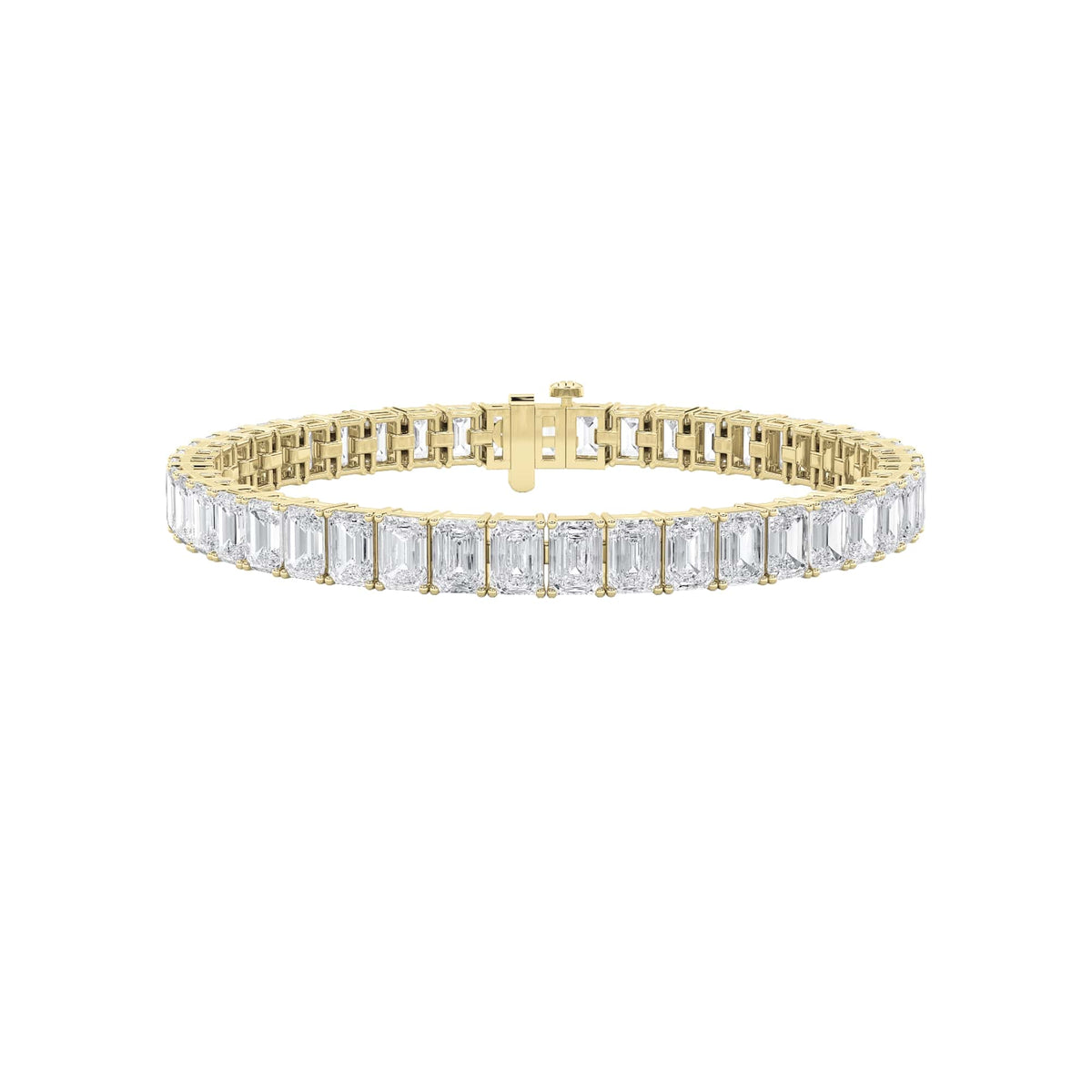 Lab Grown Diamond East West Line Bracelet