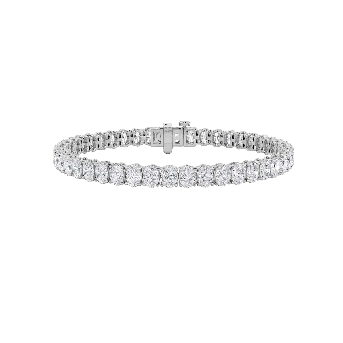 Lab Grown Diamond East West Line Bracelet