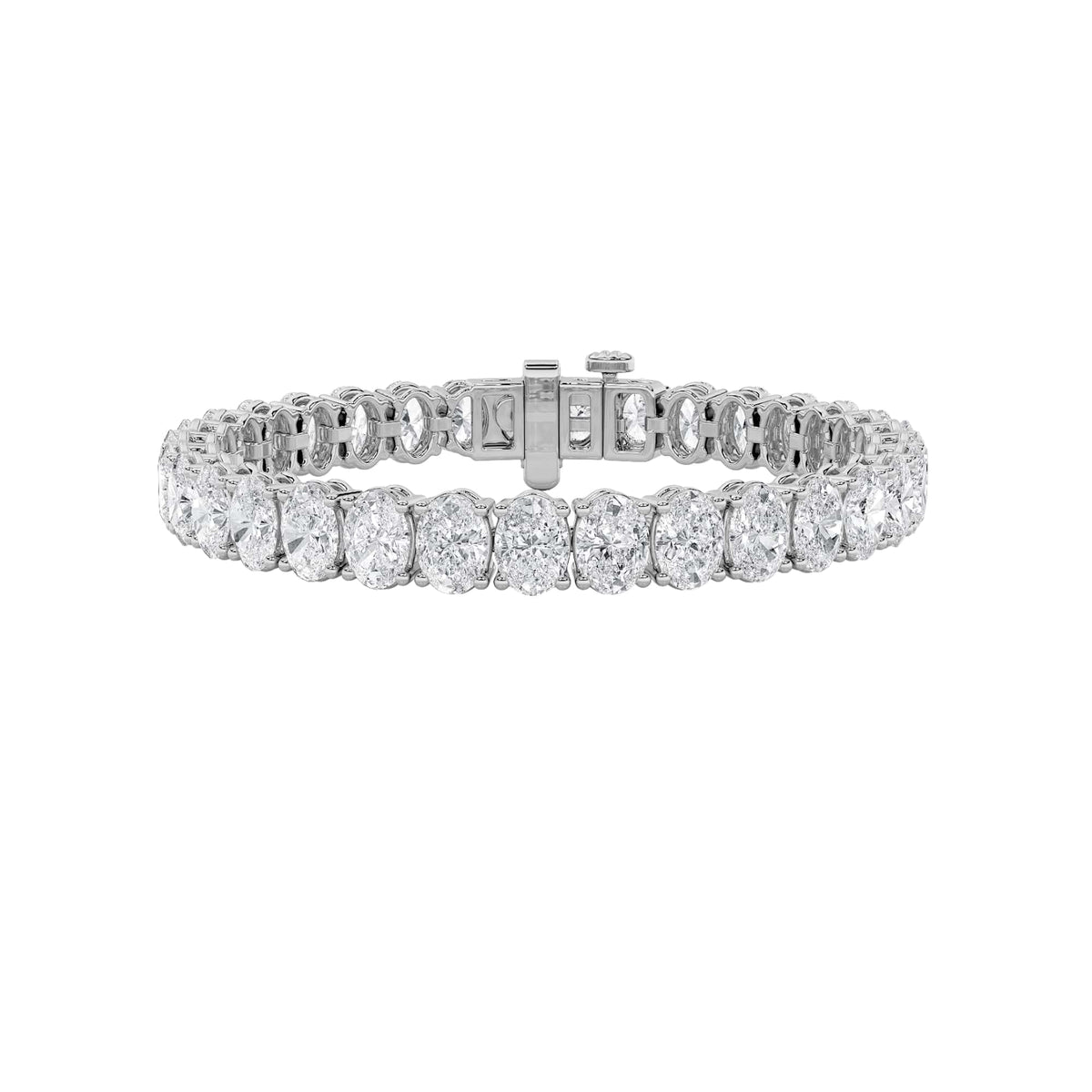 Lab Grown Diamond East West Line Bracelet