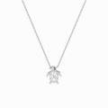 Oval Shaped Lab Grown Diamond Pendant