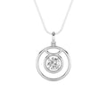 Round Shaped Lab Grown Diamond Zodiac Pendant