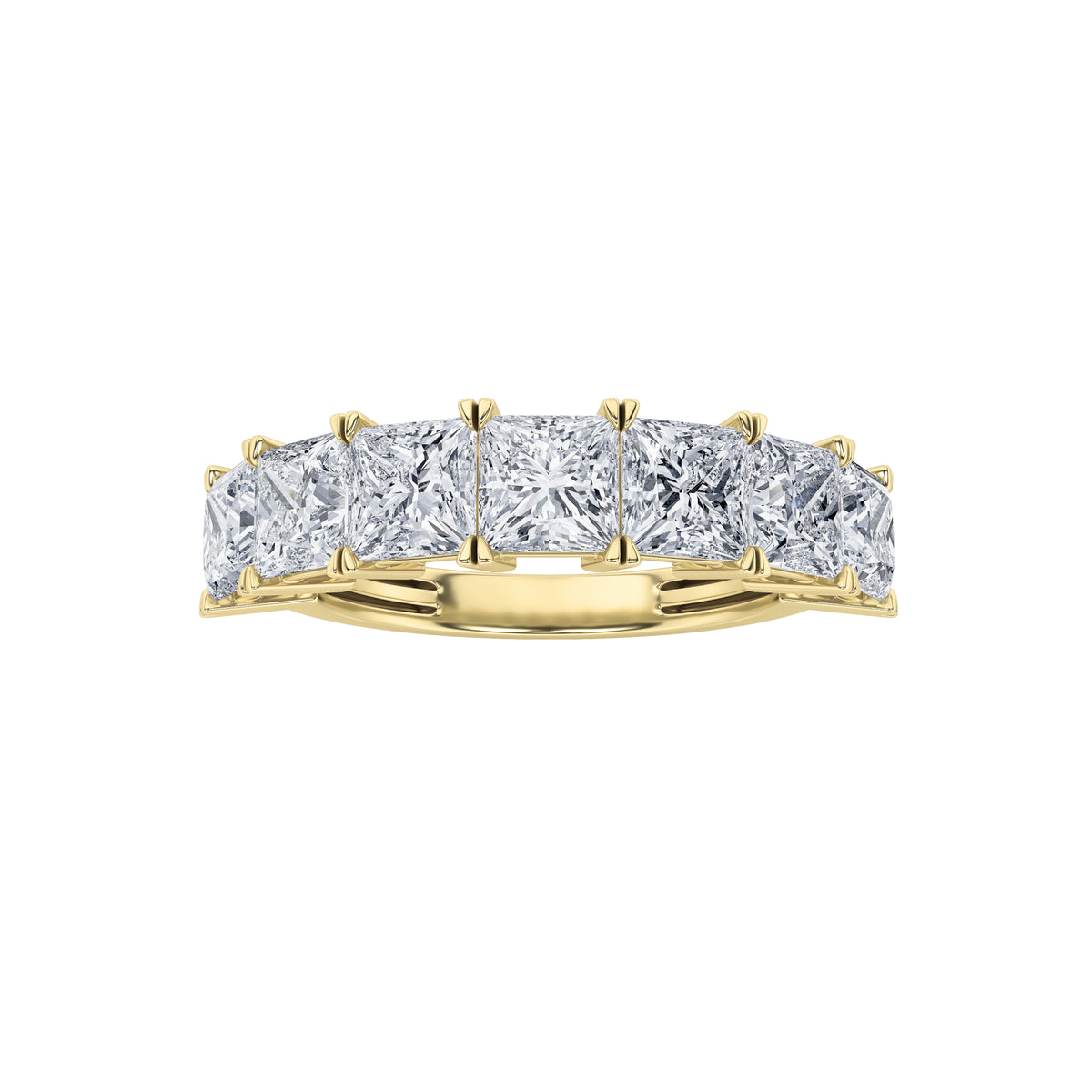 Lab Grown Diamond Seven Stone Band Ring