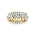 Round Shaped Lab Grown Diamond Eternity Band Ring