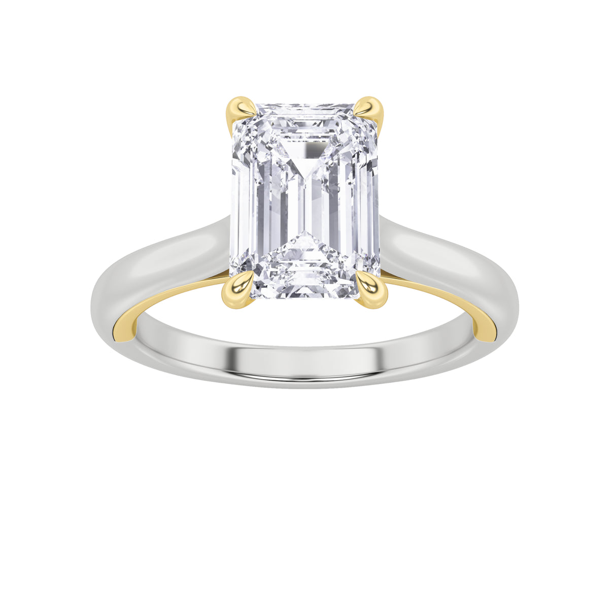 Lab Grown Diamond Solitaire Engagement Ring