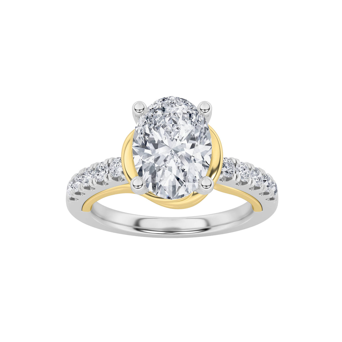 Lab Grown Diamond Solitaire Engagement Ring