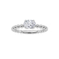 Lab Grown Diamond Petite Solitaire Engagement Ring