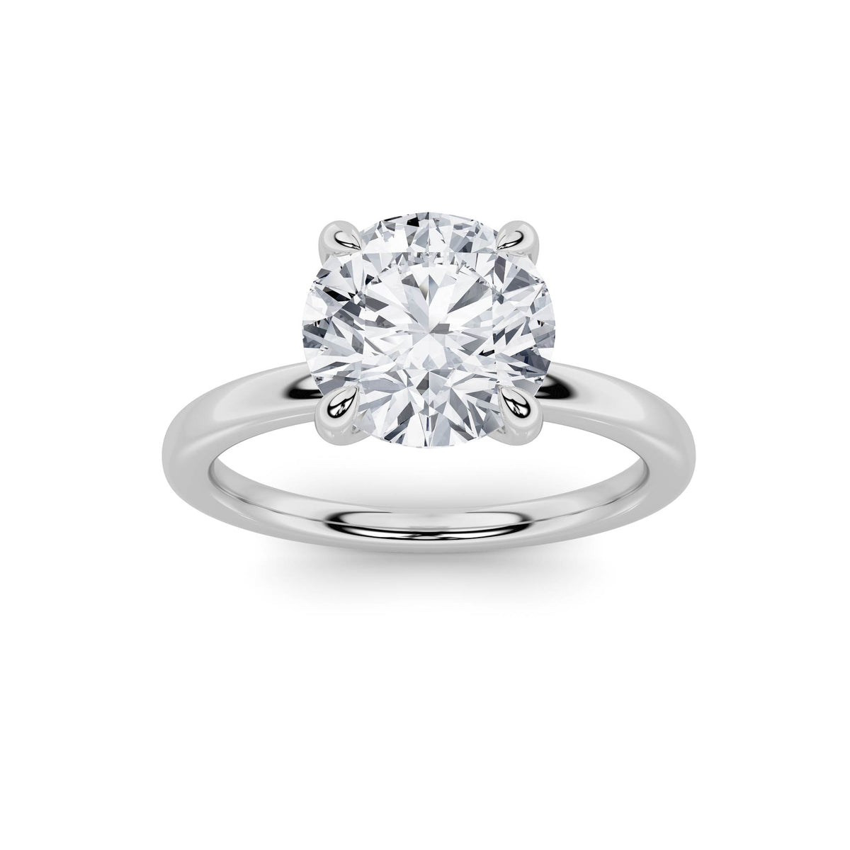 Lab Grown Diamond Classic Solitaire Ring