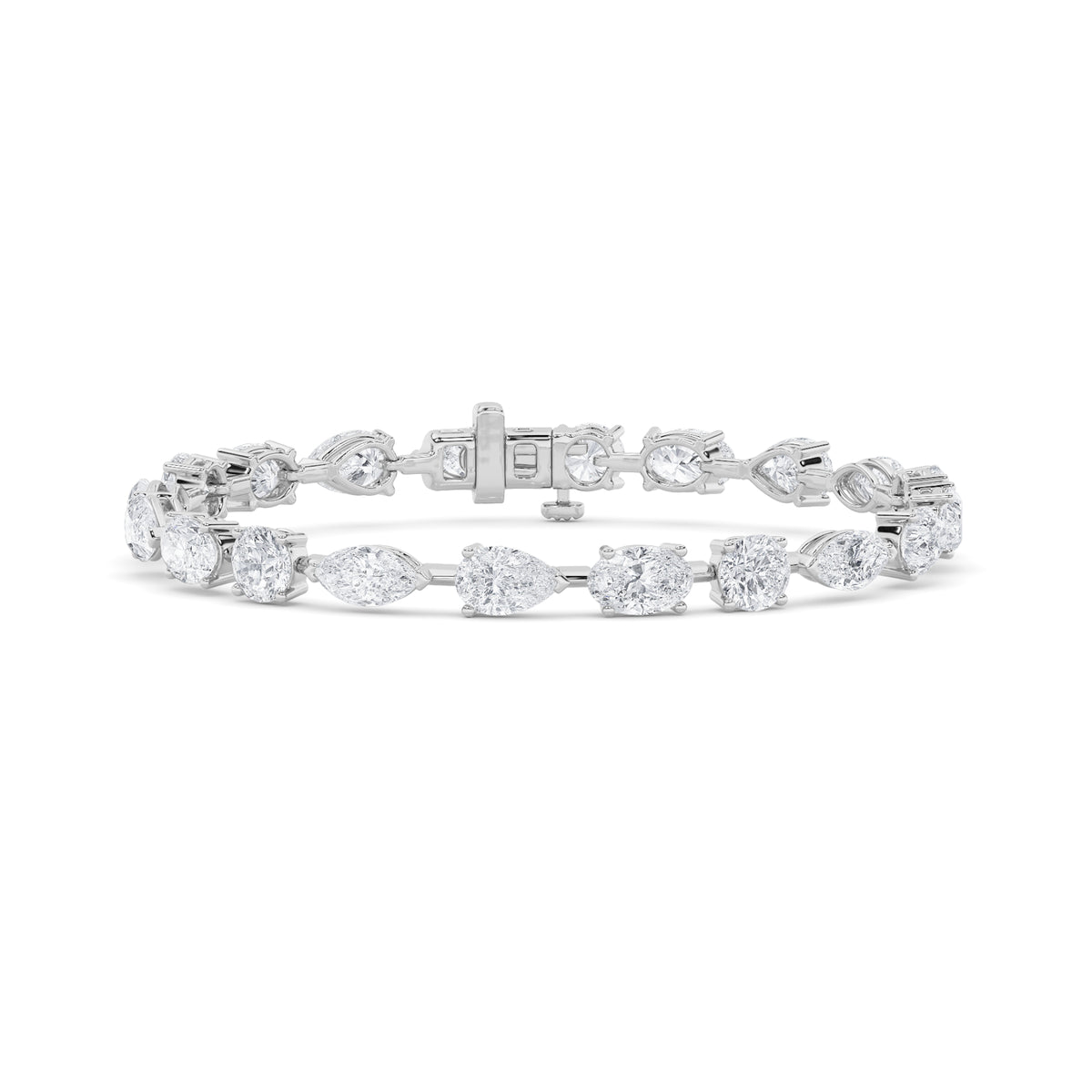 Mix Shaped Lab Grown Diamond East & West Bracelet