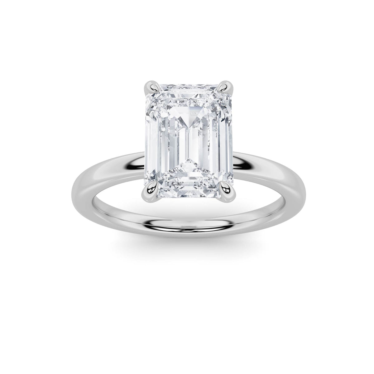 Lab Grown Diamond Classic Solitaire Ring