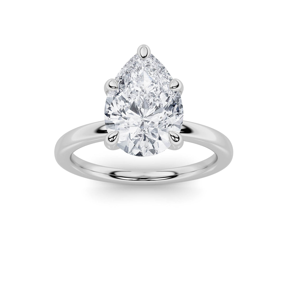 Lab Grown Diamond Classic Solitaire Ring