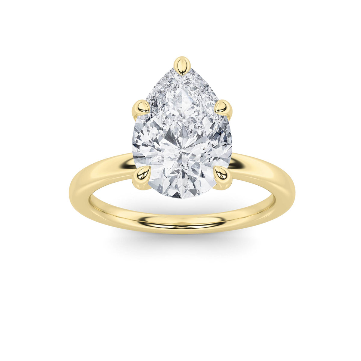 Lab Grown Diamond Classic Solitaire Ring