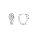 Oval Shaped Lab Grown Diamond Fashion Earrings