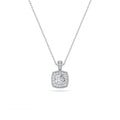 Lab Grown Diamond Halo Pendant