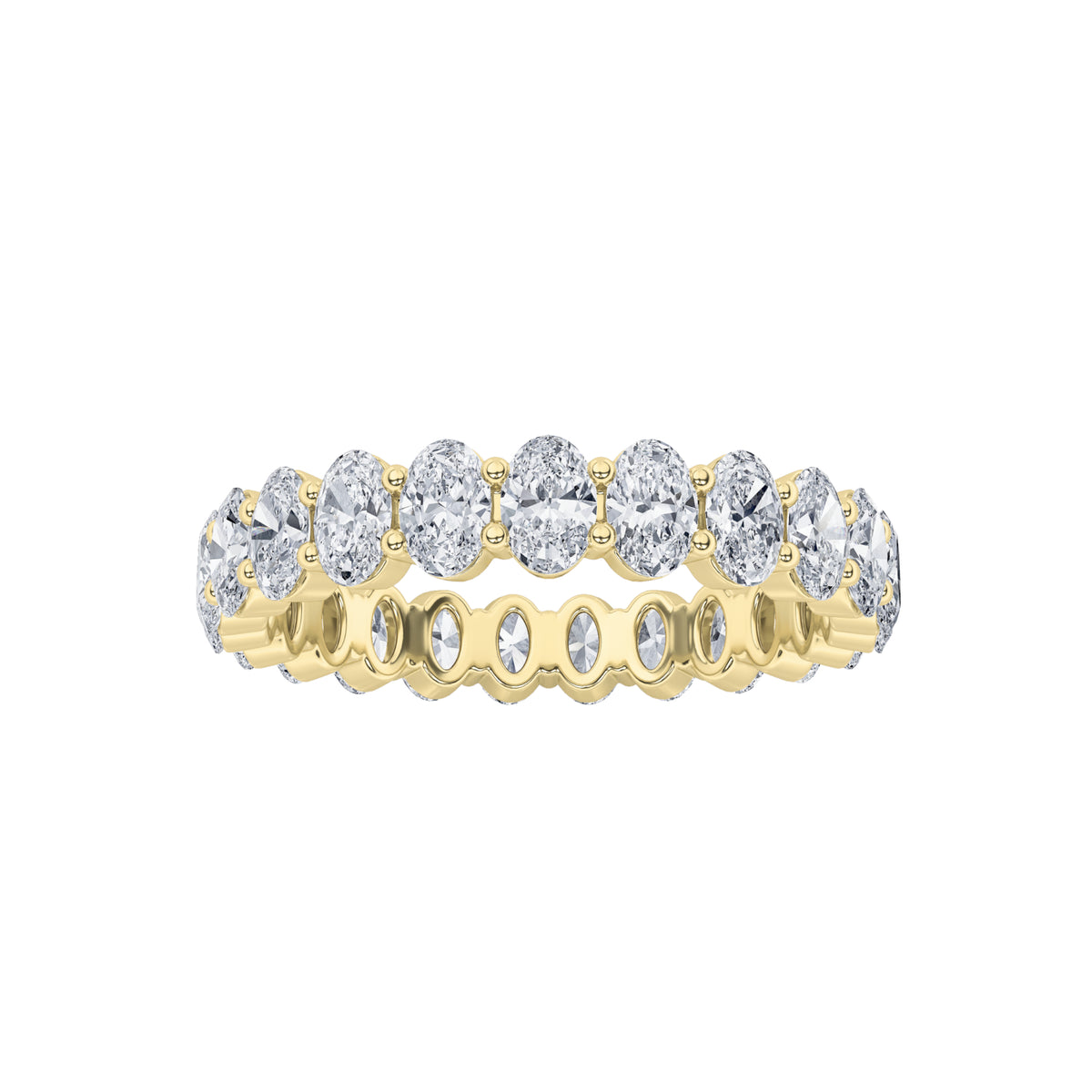 Lab Grown Diamond Split Prong Eternity Ring