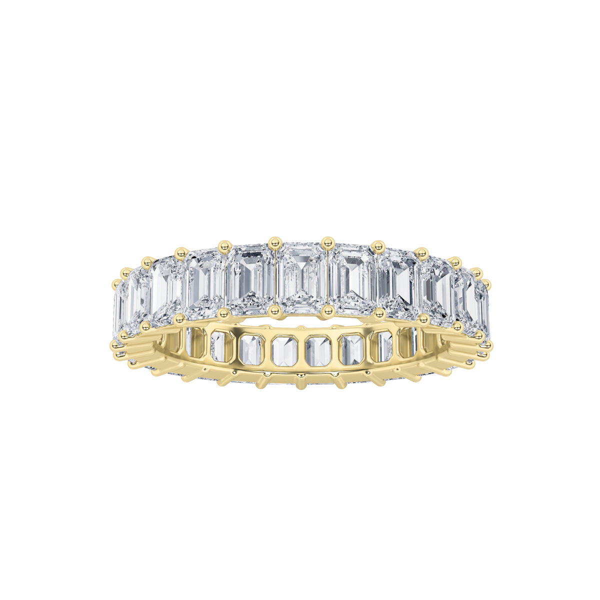 Lab Grown Diamond Split Prong Eternity Ring