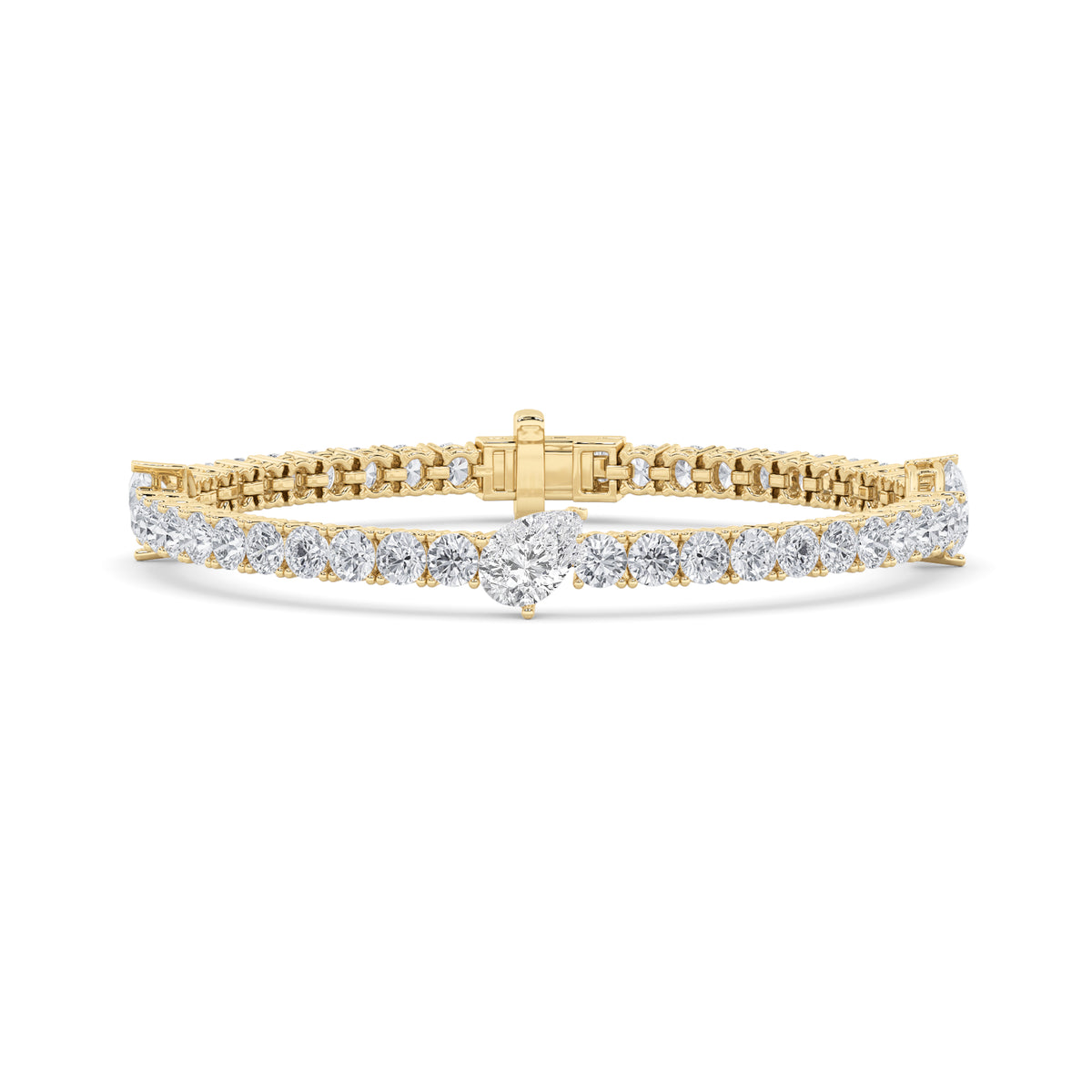 Lab Grown Diamond East West Station Bracelet