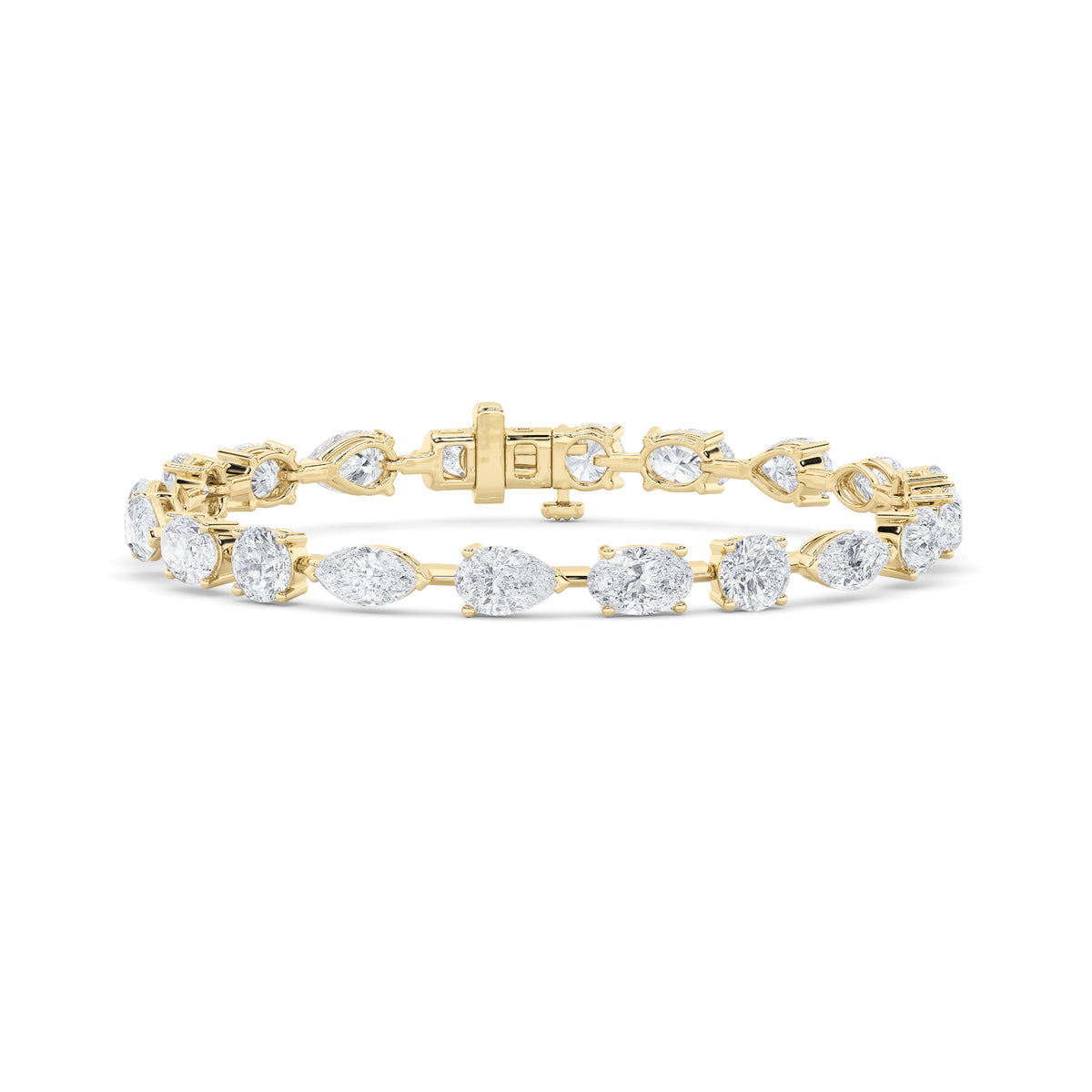 Mix Shaped Lab Grown Diamond East & West Bracelet