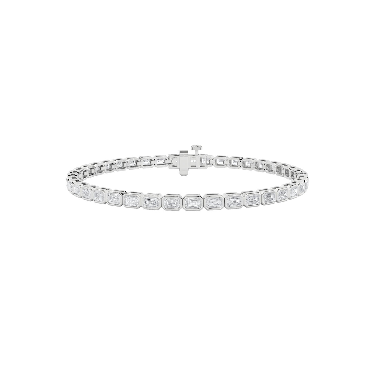 10cttw Emerald Lab Grown Diamond (F/VS ) Bracelet