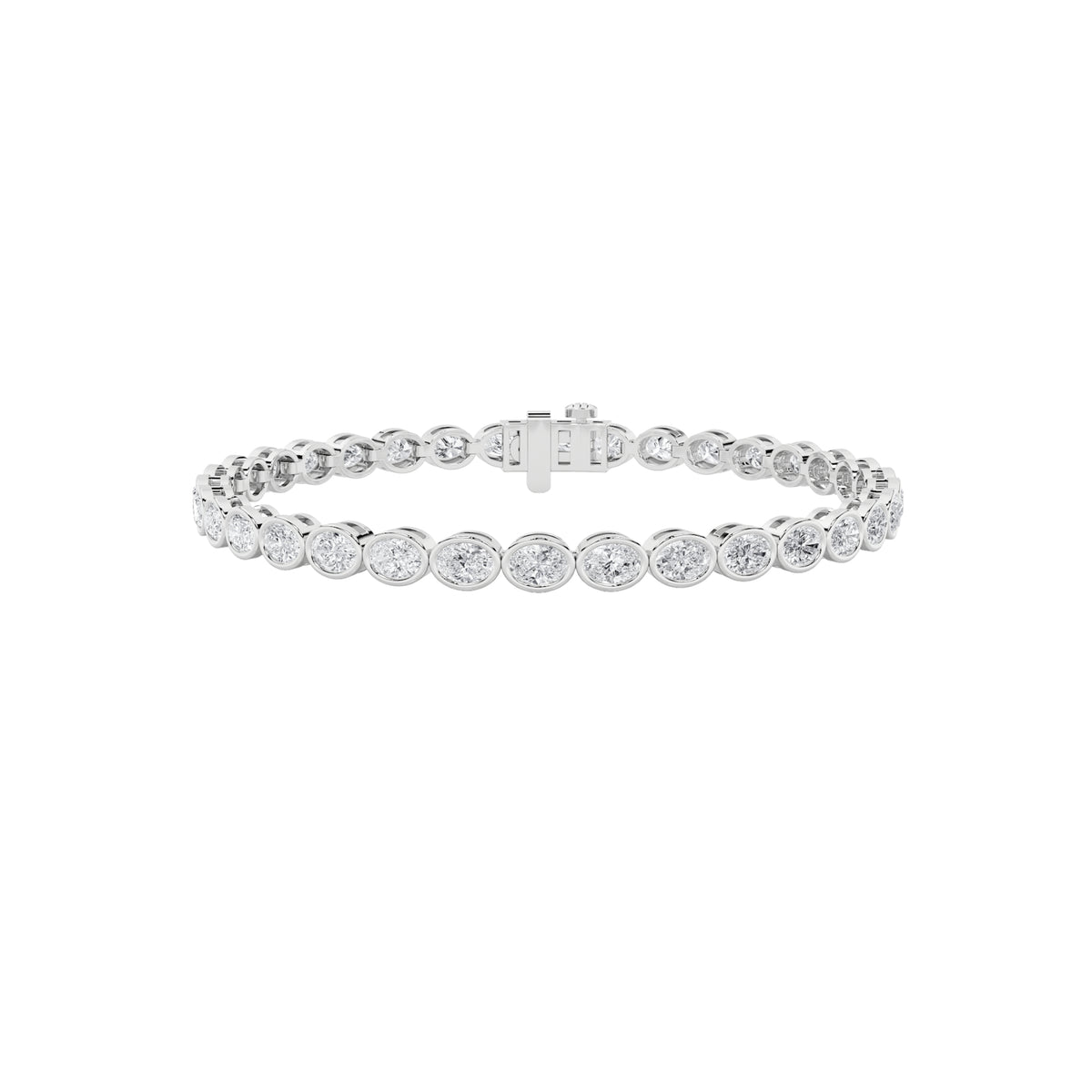 10cttw Emerald Lab Grown Diamond (F/VS ) Bracelet
