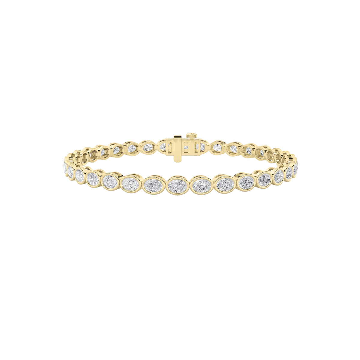 10cttw Emerald Lab Grown Diamond (F/VS ) Bracelet