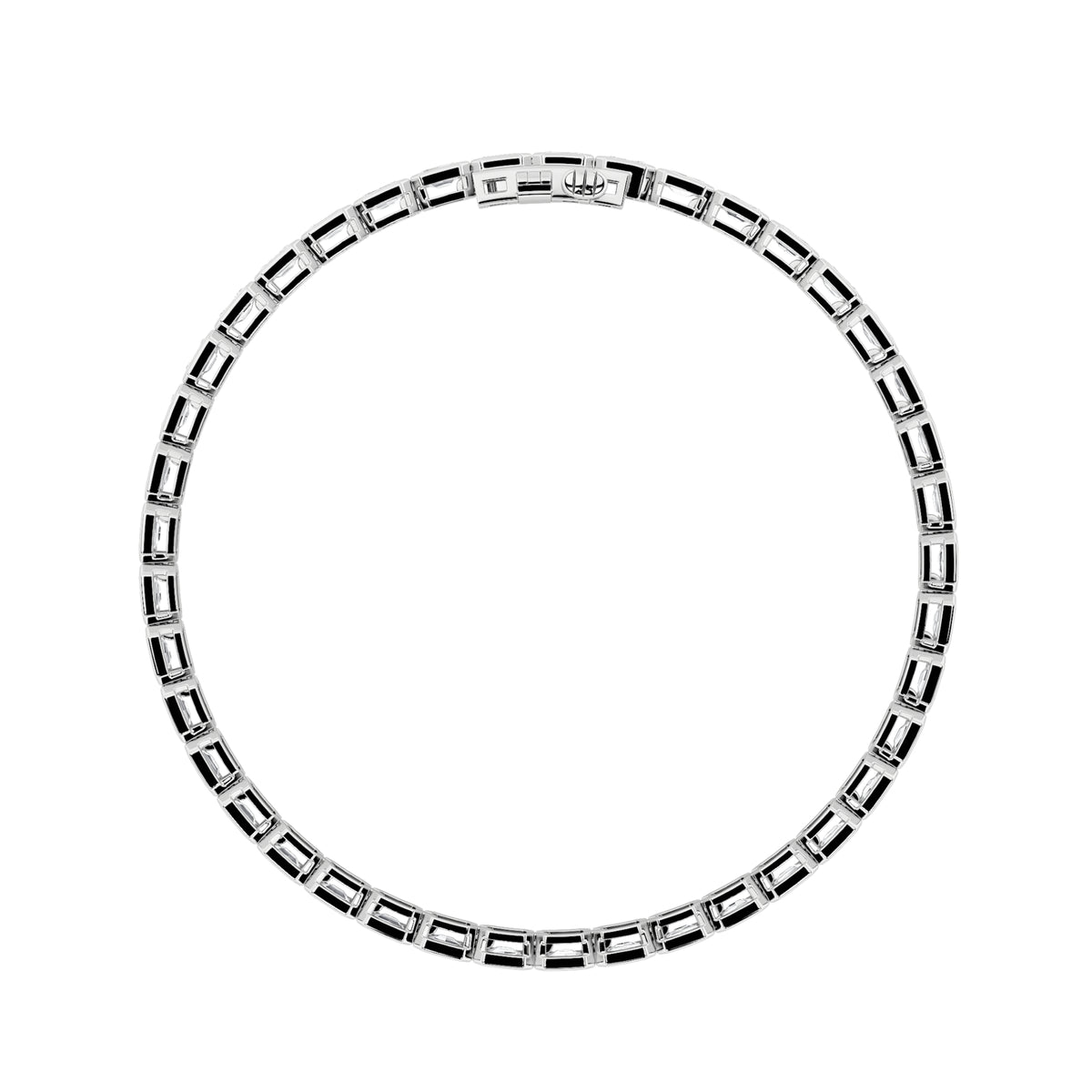 10cttw Emerald Lab Grown Diamond (F/VS ) Bracelet