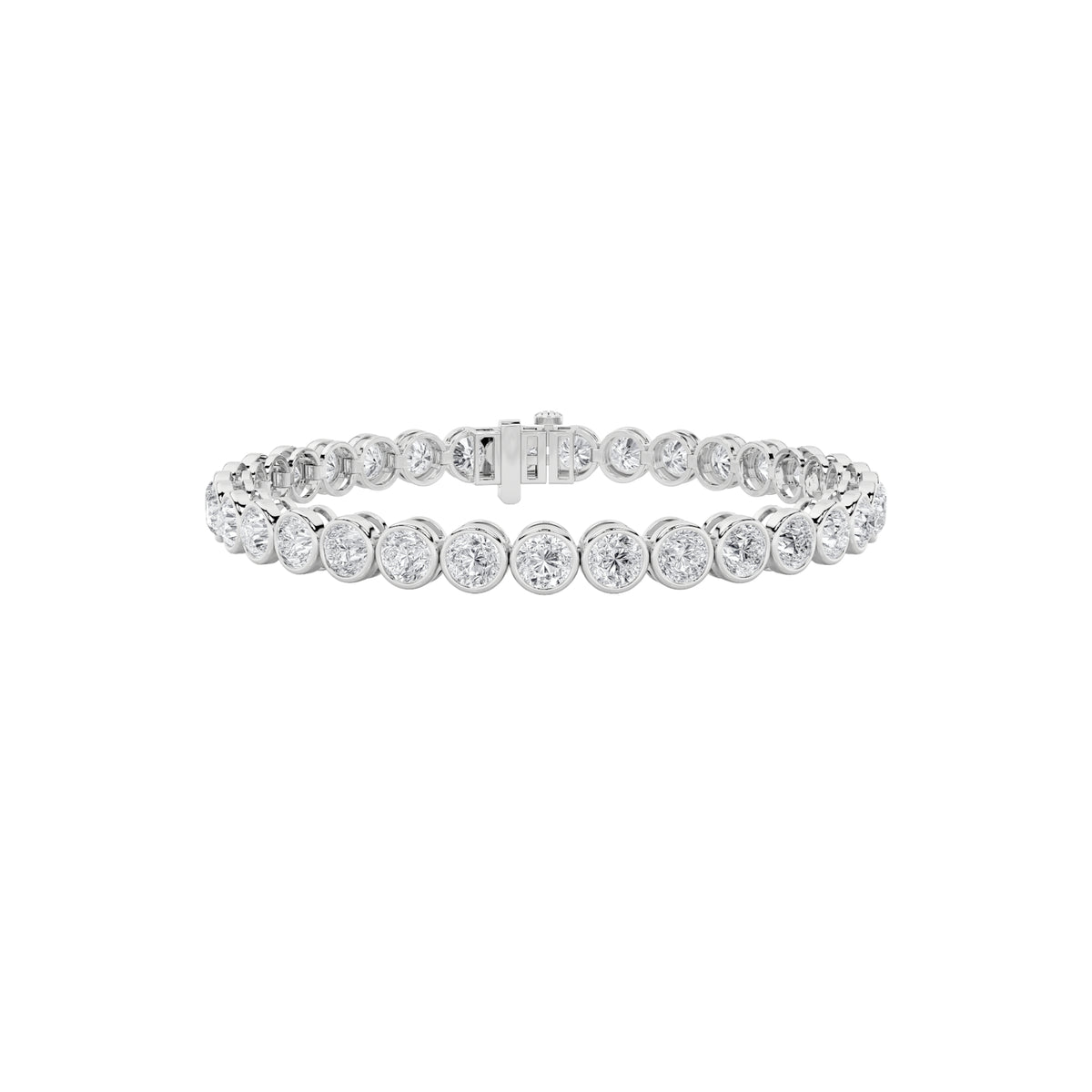 10cttw Emerald Lab Grown Diamond (F/VS ) Bracelet