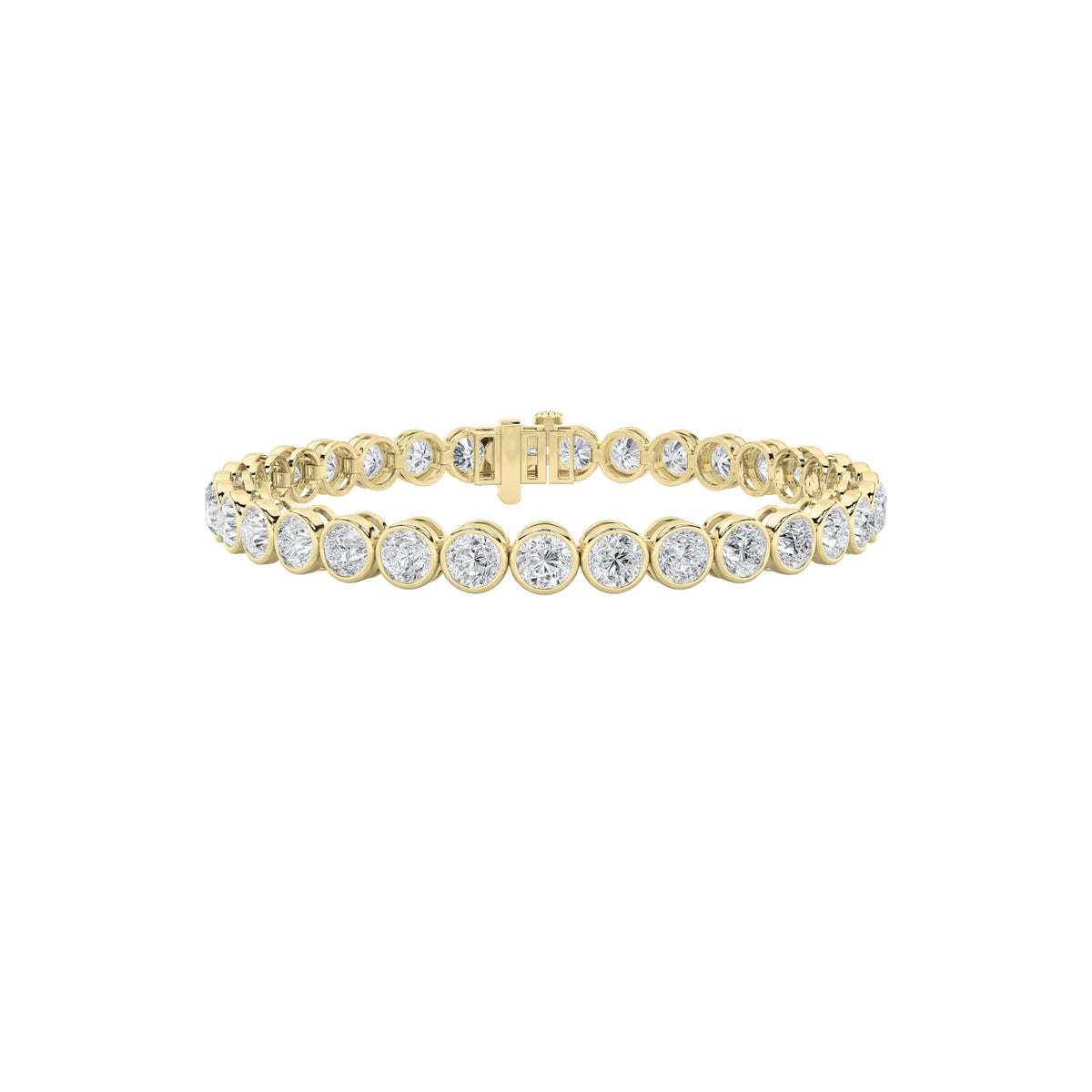 10cttw Emerald Lab Grown Diamond (F/VS ) Bracelet