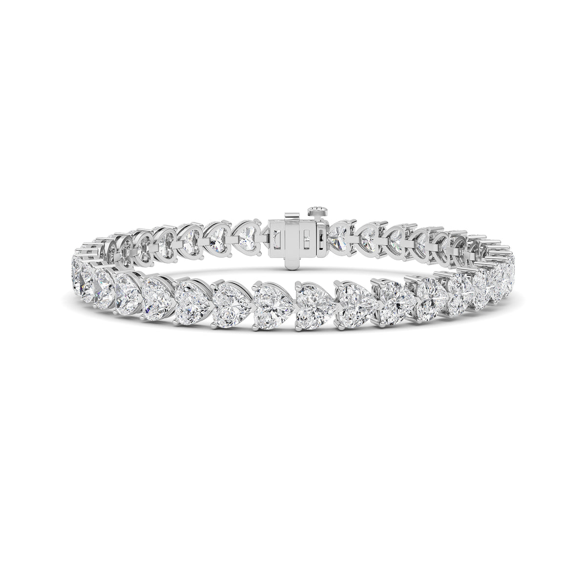 Lab Grown Diamond East West Line Bracelet