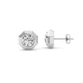 Round Shaped Lab Grown Diamond (F/VS ) Stud Earrings