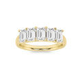 Lab Grown Diamond Five Stone Band Ring