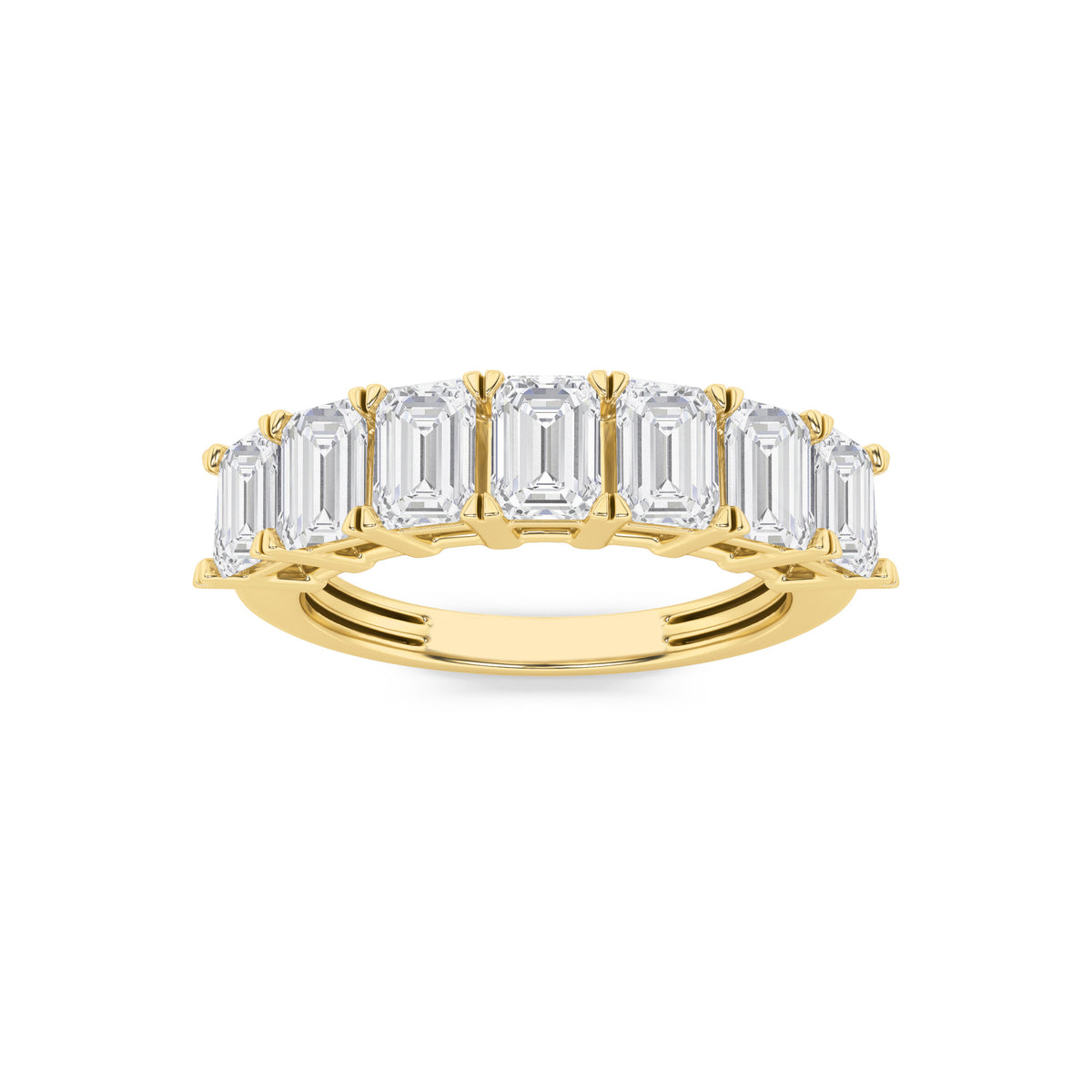 Lab Grown Diamond Seven Stone Band Ring