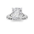 ELongated Cushion Lab Grown Diamond (F/VS )Ring