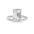 Emerald Lab Grown Diamond (F/VS ) Ring
