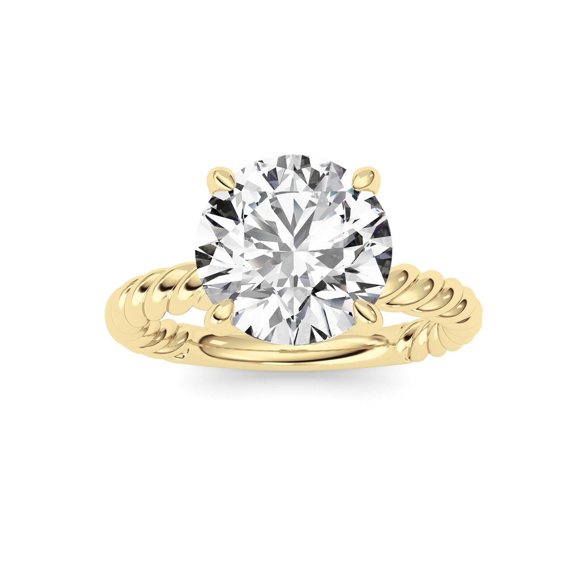 Emerald Lab Grown Diamond (F/VS ) Ring