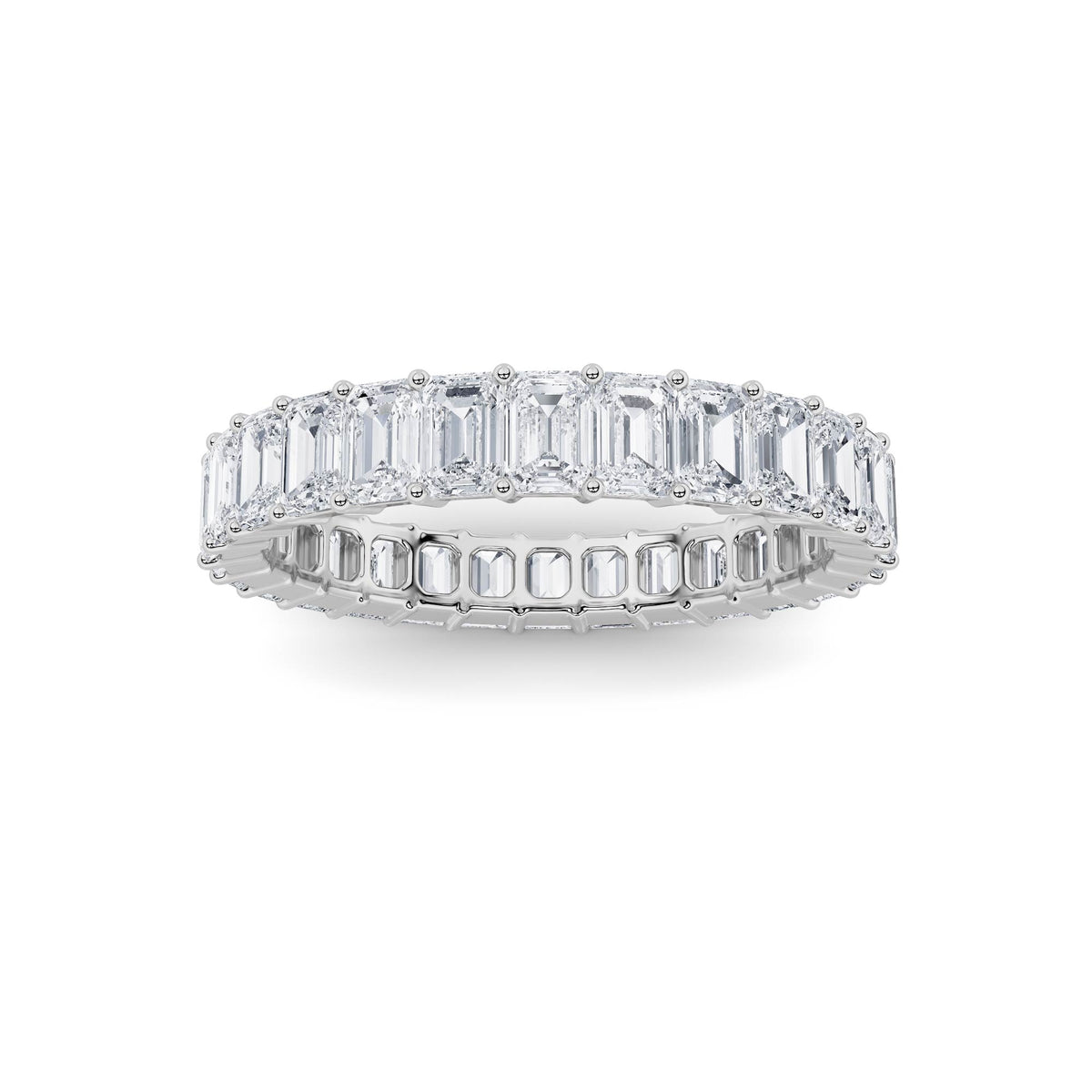 Lab Grown Diamond Split Prong Eternity Ring