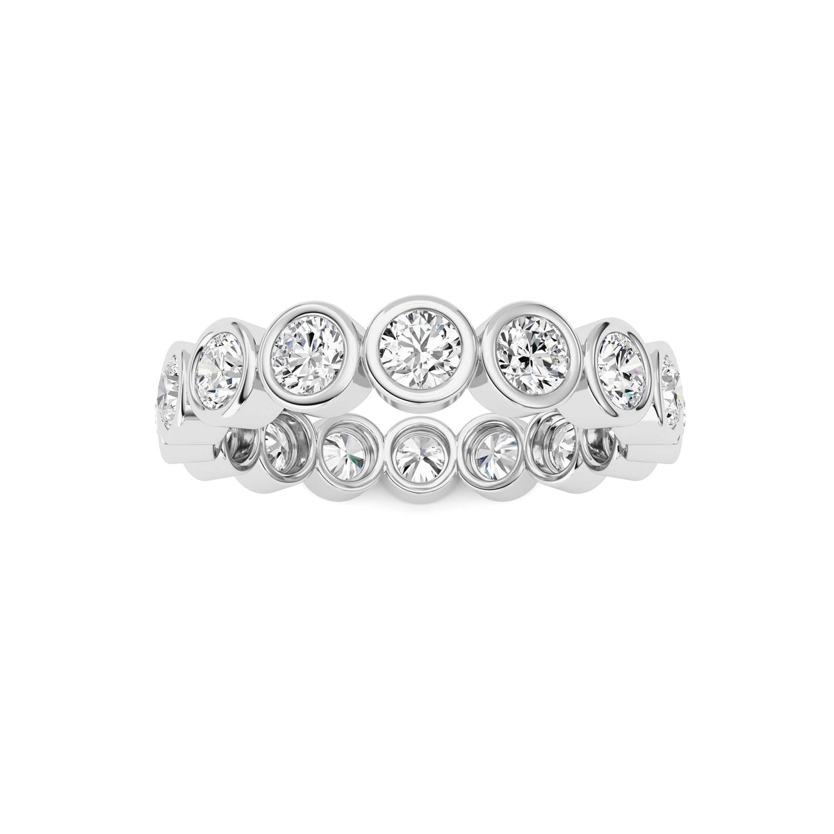Lab Grown Diamond Eternity Band Ring