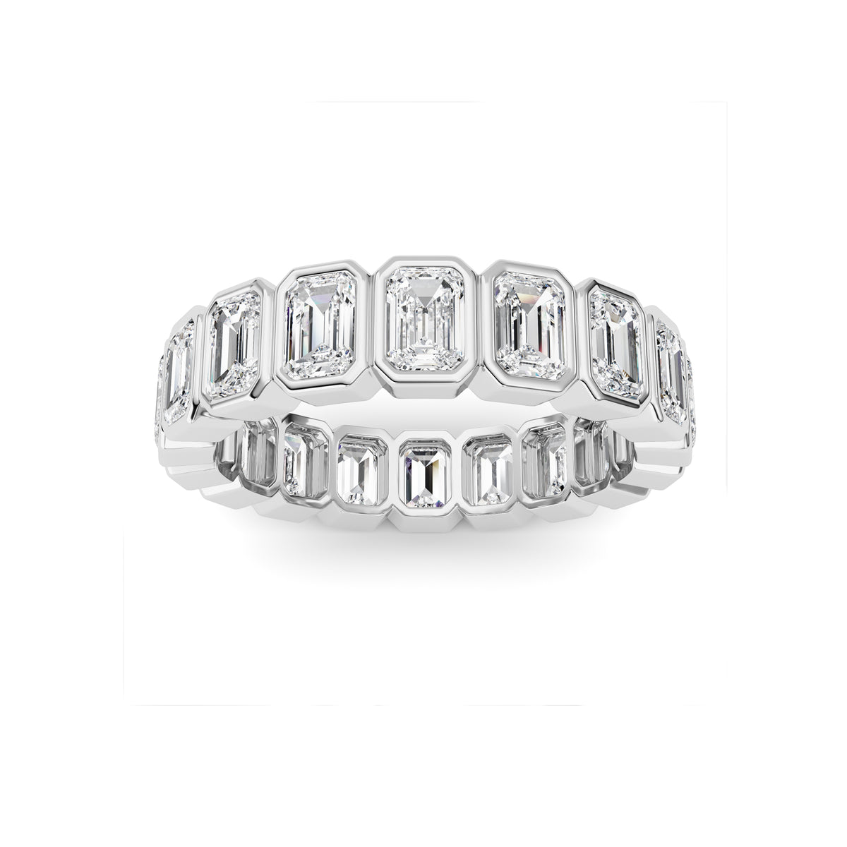 Lab Grown Diamond Eternity Band Ring