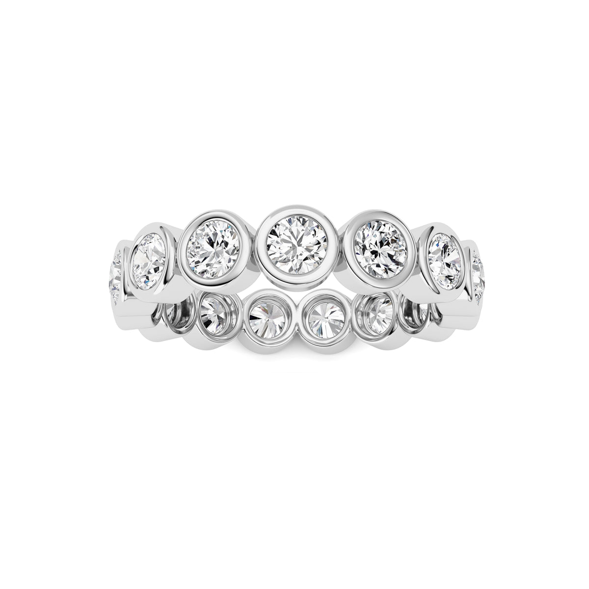 Lab Grown Diamond Eternity Band Ring