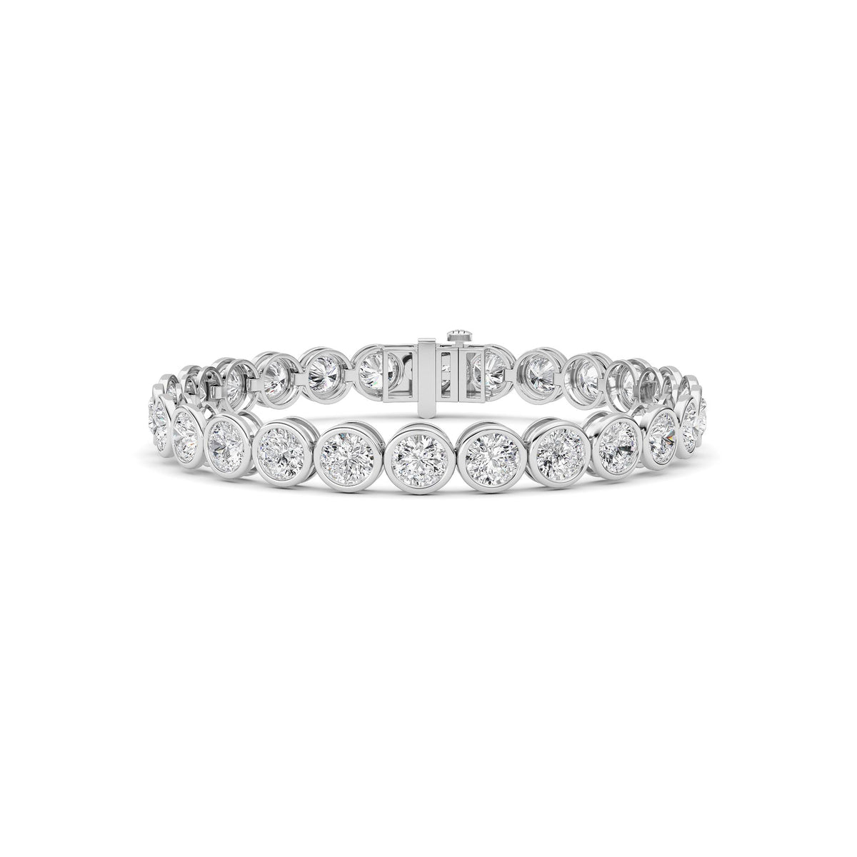 10cttw Emerald Lab Grown Diamond (F/VS ) Bracelet