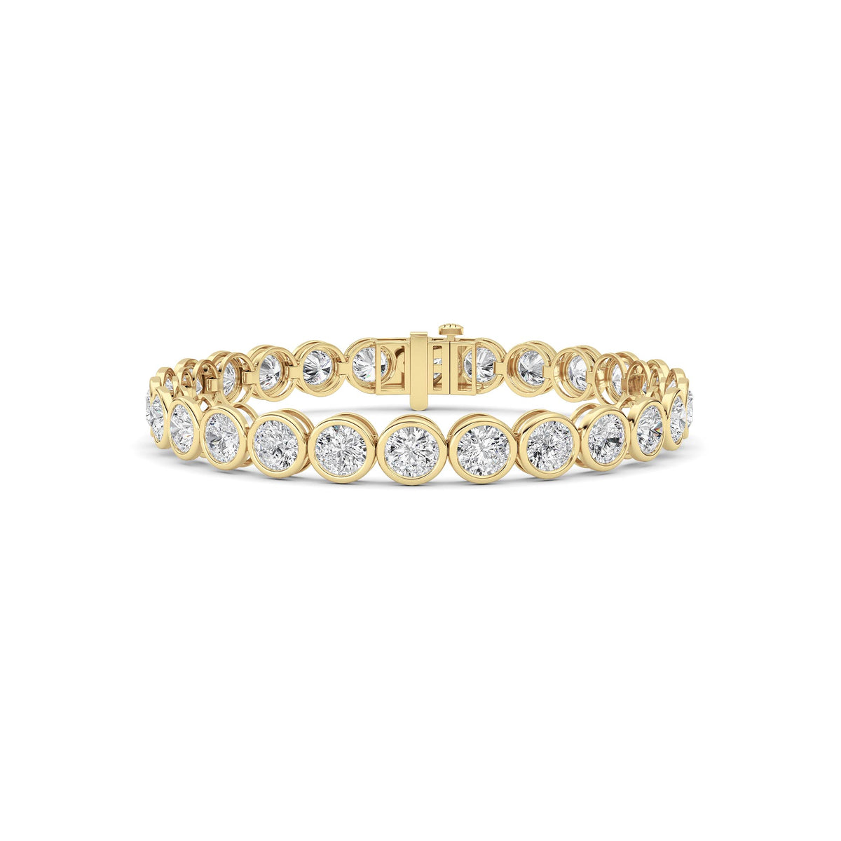 10cttw Emerald Lab Grown Diamond (F/VS ) Bracelet