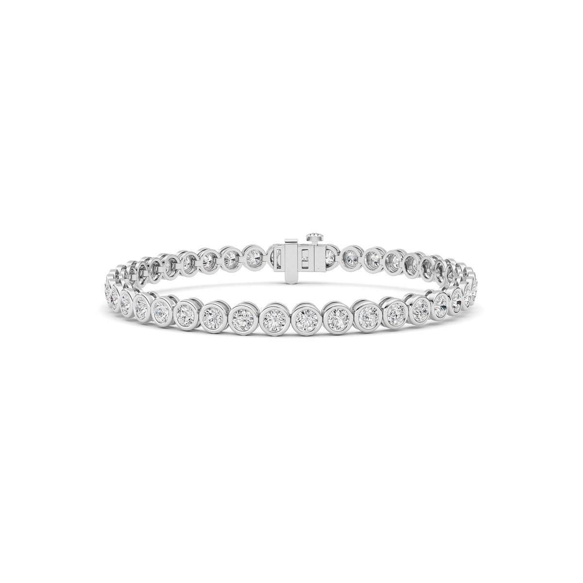 10cttw Emerald Lab Grown Diamond (F/VS ) Bracelet