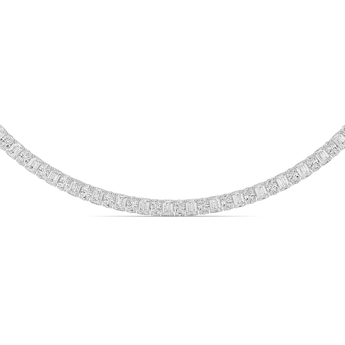 Emerald Lab Grown Diamond (F/VS ) Necklace