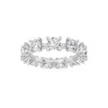 Round Shaped Lab Grown Diamond Eternity Band Ring