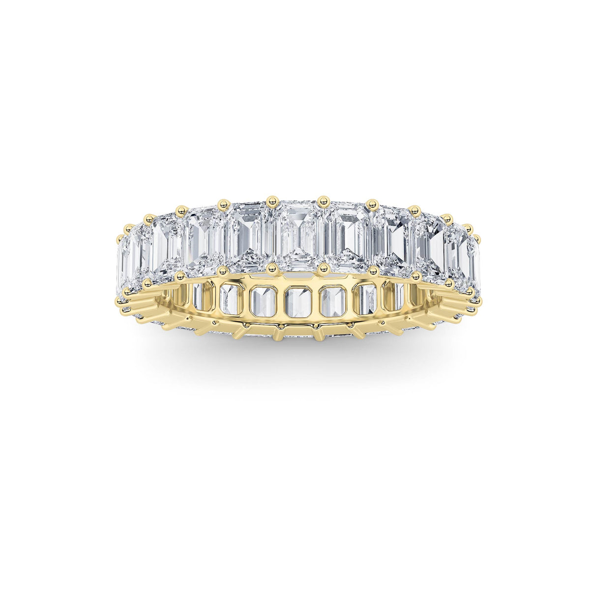 Lab Grown Diamond Split Prong Eternity Ring