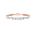 Lab Grown Diamond East West Line Bracelet