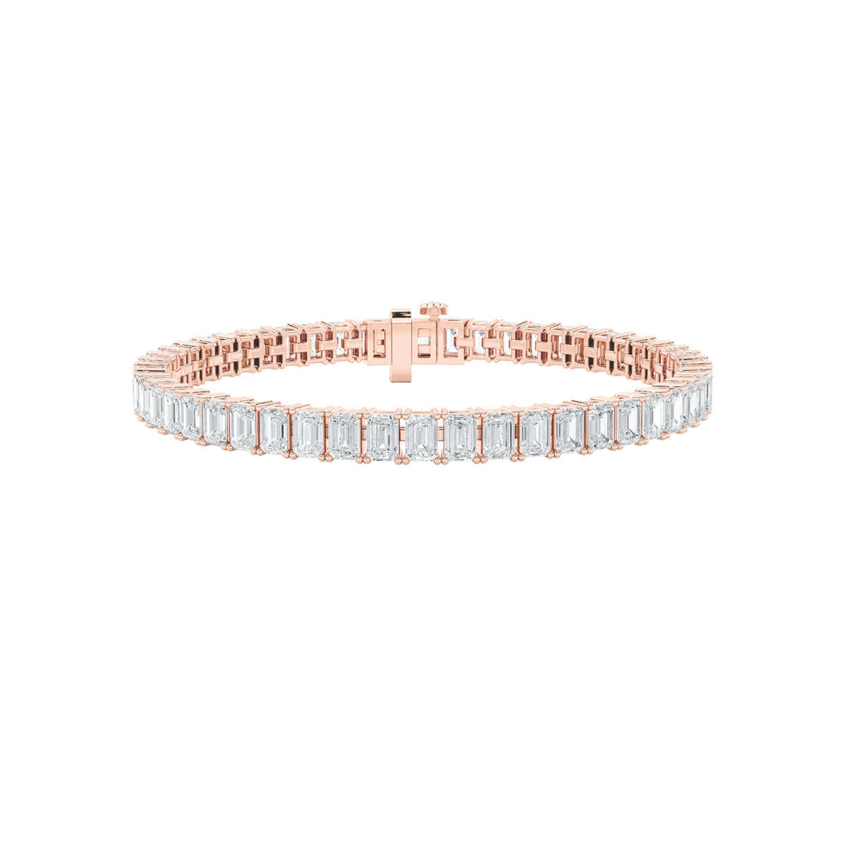 Lab Grown Diamond East West Line Bracelet